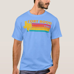 Fort Hood Texas Vintage Distressed Souvenir T-Shirt
