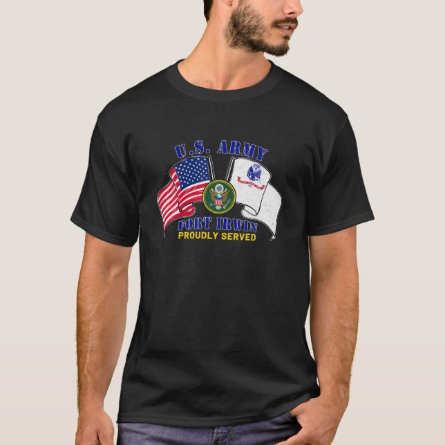 Fort Irwin California National Training Centre Ame T-Shirt (Front)