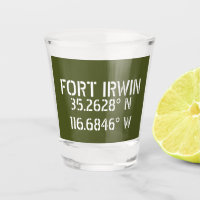 Fort Irwin Latitude Longitude Coaster