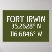 Fort Irwin Latitude Longitude  