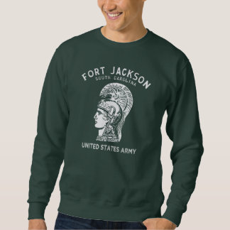 Fort Jackson Vintage White Sweatshirt