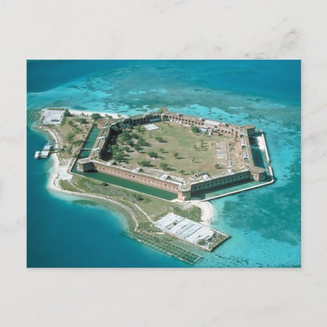 Fort Jefferson National Park Postcard (Front)