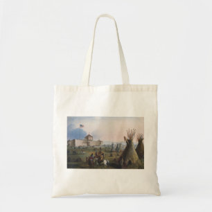 Fort Laramie, Sublette Fort, Fort William, Miller Tote Bag