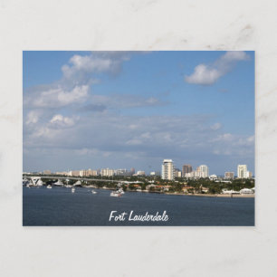 Fort Lauderdale Bay Area, Fort Lauderdale Postcard