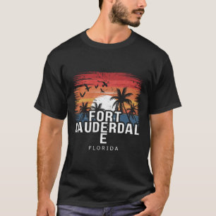 Fort Lauderdale Beach Florida Surfing Surfer T-Shirt