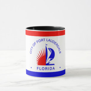 Fort Lauderdale city flag Mug