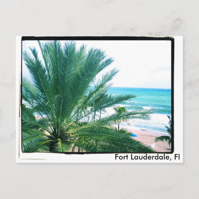 Fort Lauderdale, Fl Postcard (Front)