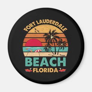 Fort Lauderdale Florida Beach FL Novelty Magnet