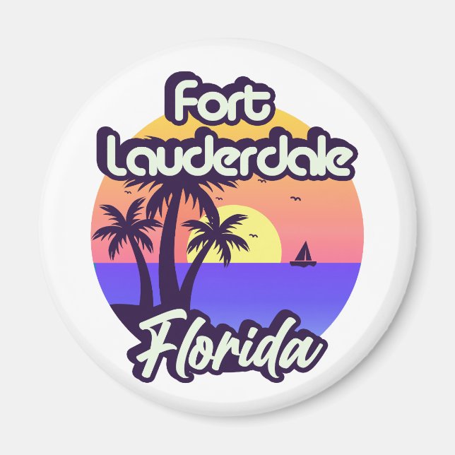 Fort Lauderdale Florida Magnet (Front)
