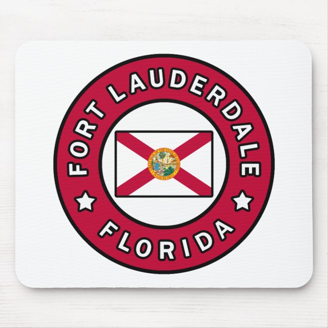 Fort Lauderdale Florida Mouse Pad (Front)