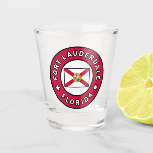 Fort Lauderdale Florida Shot Glass