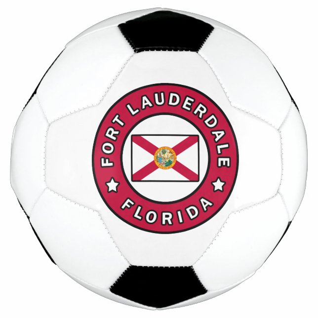 Fort Lauderdale Florida Soccer Ball (Front)