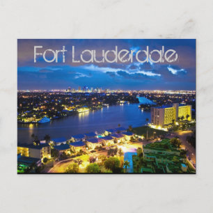 Fort Lauderdale, Florida, U.S.A. Postcard