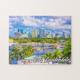 Fort Lauderdale, Florida, USA Jigsaw Puzzle