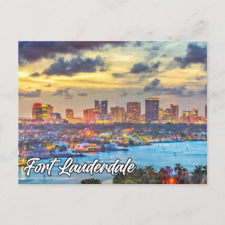 Fort Lauderdale, Florida, USA Postcard