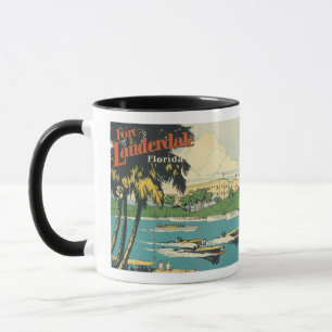 Fort Lauderdale Florida vintage 20s  Mug