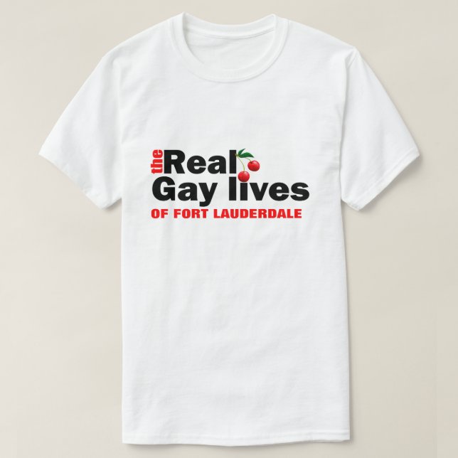 Fort Lauderdale Gay Pride T-Shirt (Design Front)