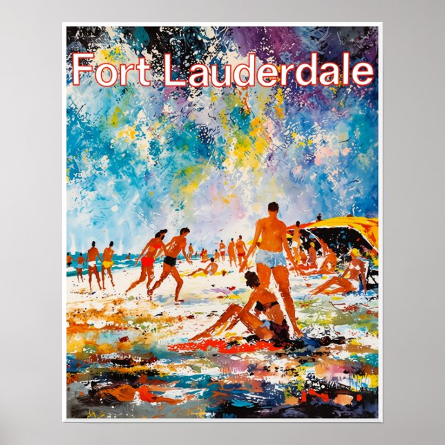 Fort Lauderdale Poster  (Front)