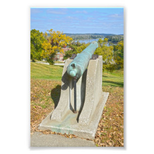 Fort Leavenworth Cannon, Kansas Photo Print