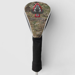 Fort Liberty Camo Golf Head Cover