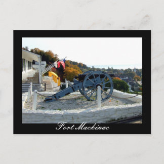 Fort Mackinac Postcard