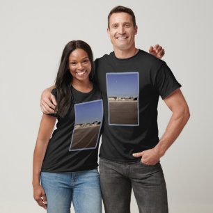 Fort-Mahon-Plage, France, Retro T-Shirt