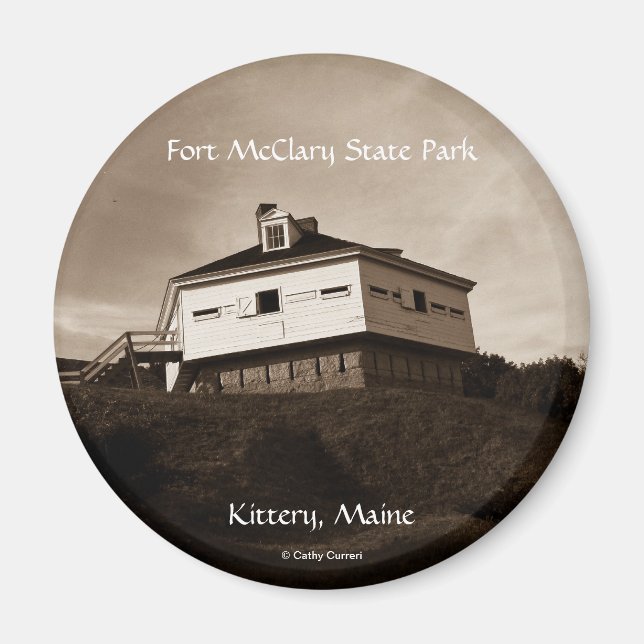 Fort McClary State Park Magnet (Front)