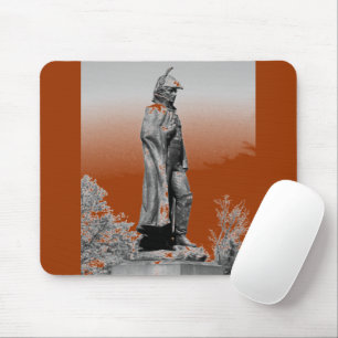 Fort McHenry Statue B+W Mouse Pad