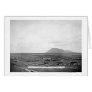 Fort Meade with Bear Butte in Background
