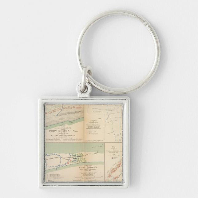 Fort Morgan, Ala Key Ring (Front)