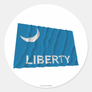 Fort Moultrie Flag Classic Round Sticker