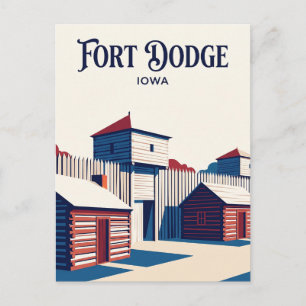 Fort Museum and Frontier Village USA Postcard