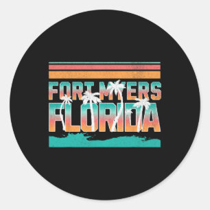 Fort Myers _1 Classic Round Sticker