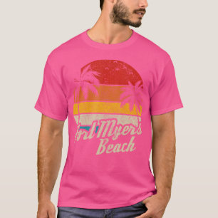 Fort Myers Beach Florida Fl Sunset Vacation T-Shirt
