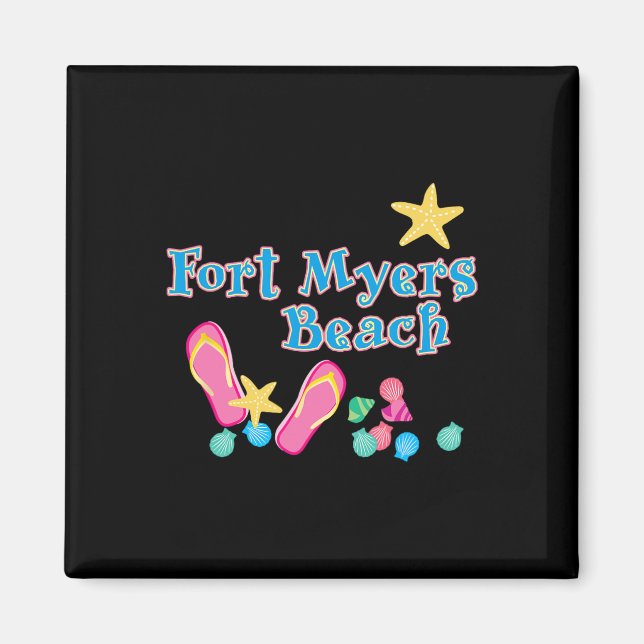 Fort Myers Beach Florida  Magnet (Front)