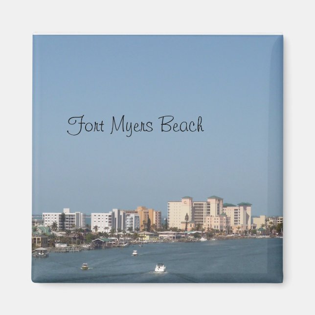 Fort Myers Beach Magnet (Front)
