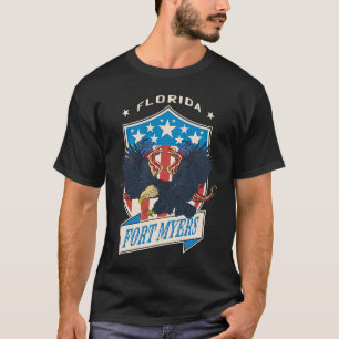 Fort Myers City National Florida Day T-Shirt