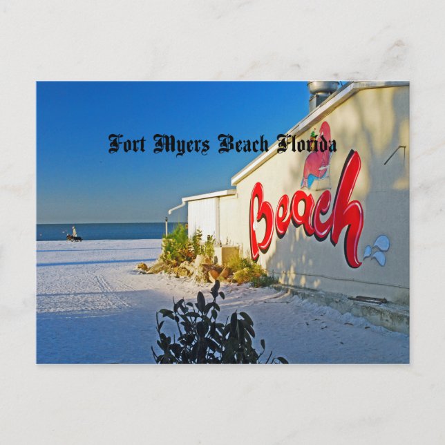 Fort Myers florida Postcard (Front)