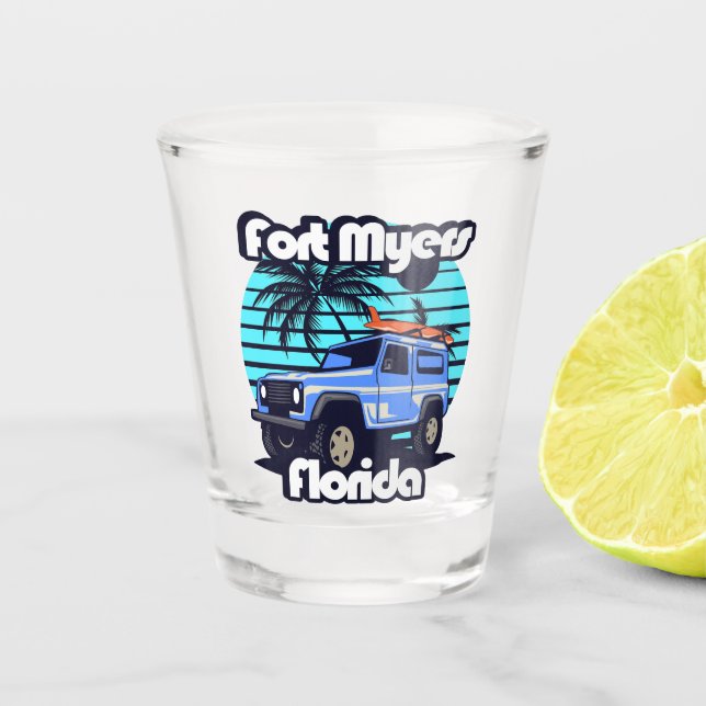 Fort Myers Florida Shot Glass (Front)