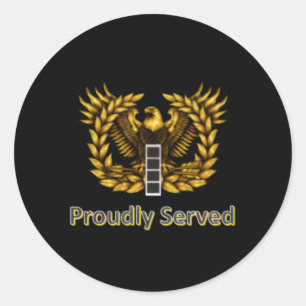 Fort Novosel Aka Mother Rucker Cw4 Classic Round Sticker