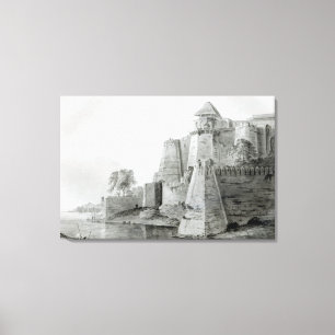 Fort on the Yamuna River, India Canvas Print