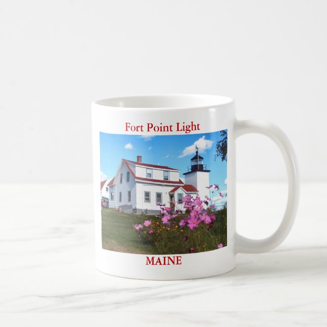 Fort Point Light, Maine Mug (Right)