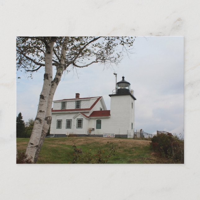 Fort Point Lighthouse Postcard (Front)