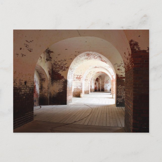 Fort Pulaski Savannah, GA Postcard (Front)
