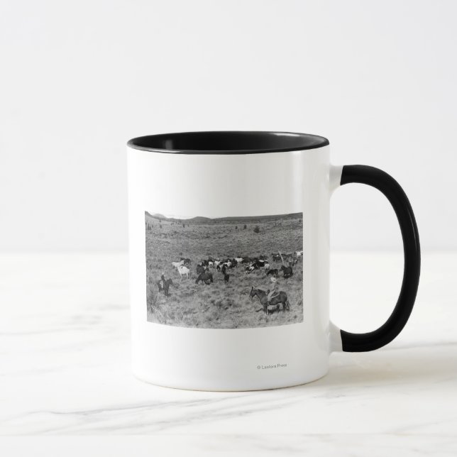 Fort Rock, Oregon Cowboy in the Devil's Garden Mug (Right)