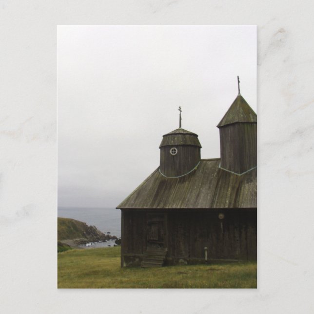 Fort Ross Russian Settlement Postcard (Front)