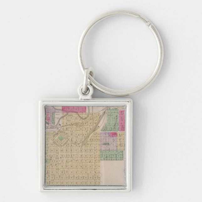 Fort Scott, Bourbon County, Kansas Key Ring (Front)
