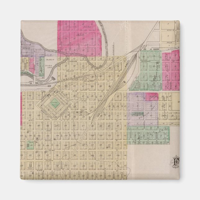 Fort Scott, Bourbon County, Kansas Magnet (Front)