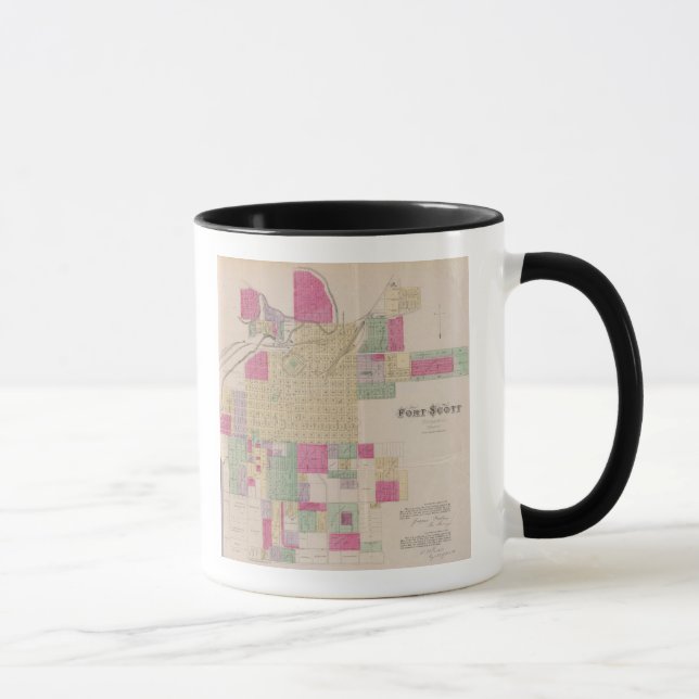 Fort Scott, Bourbon County, Kansas Mug (Right)