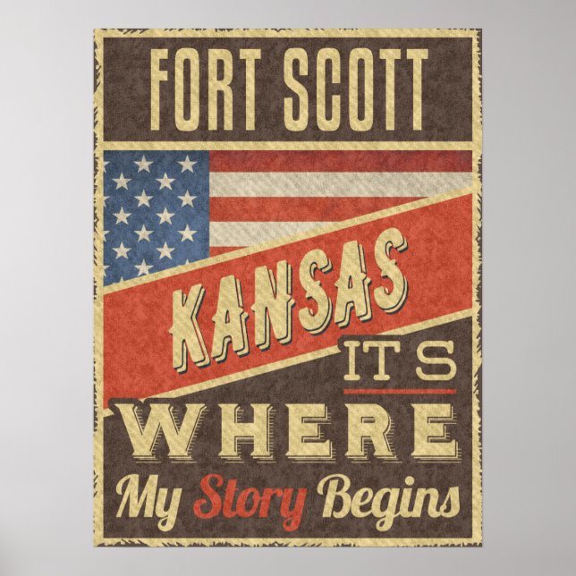 Fort Scott Kansas Poster (Front)